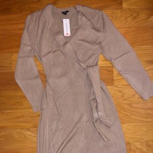 Long Cardigan light brown